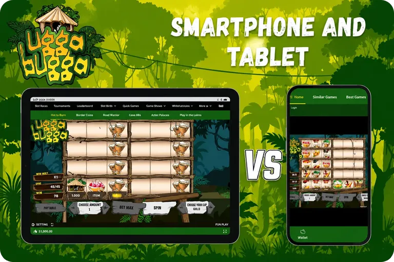 Ugga Bugga on Smartphone and Tablet